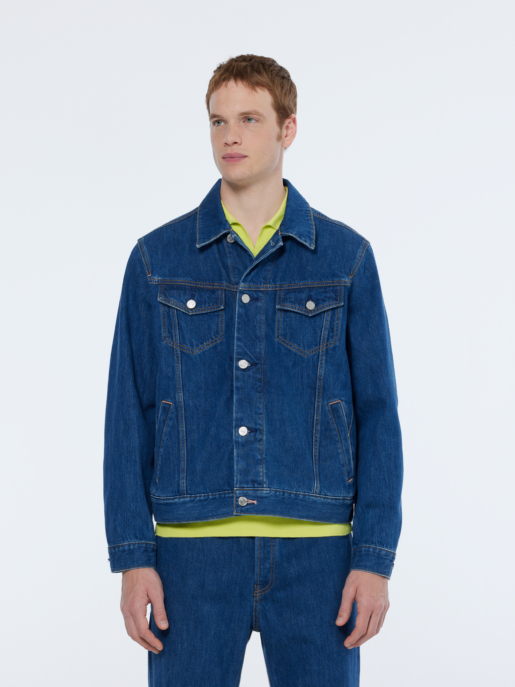 Denim Trucker Jacket | Imagine Blue