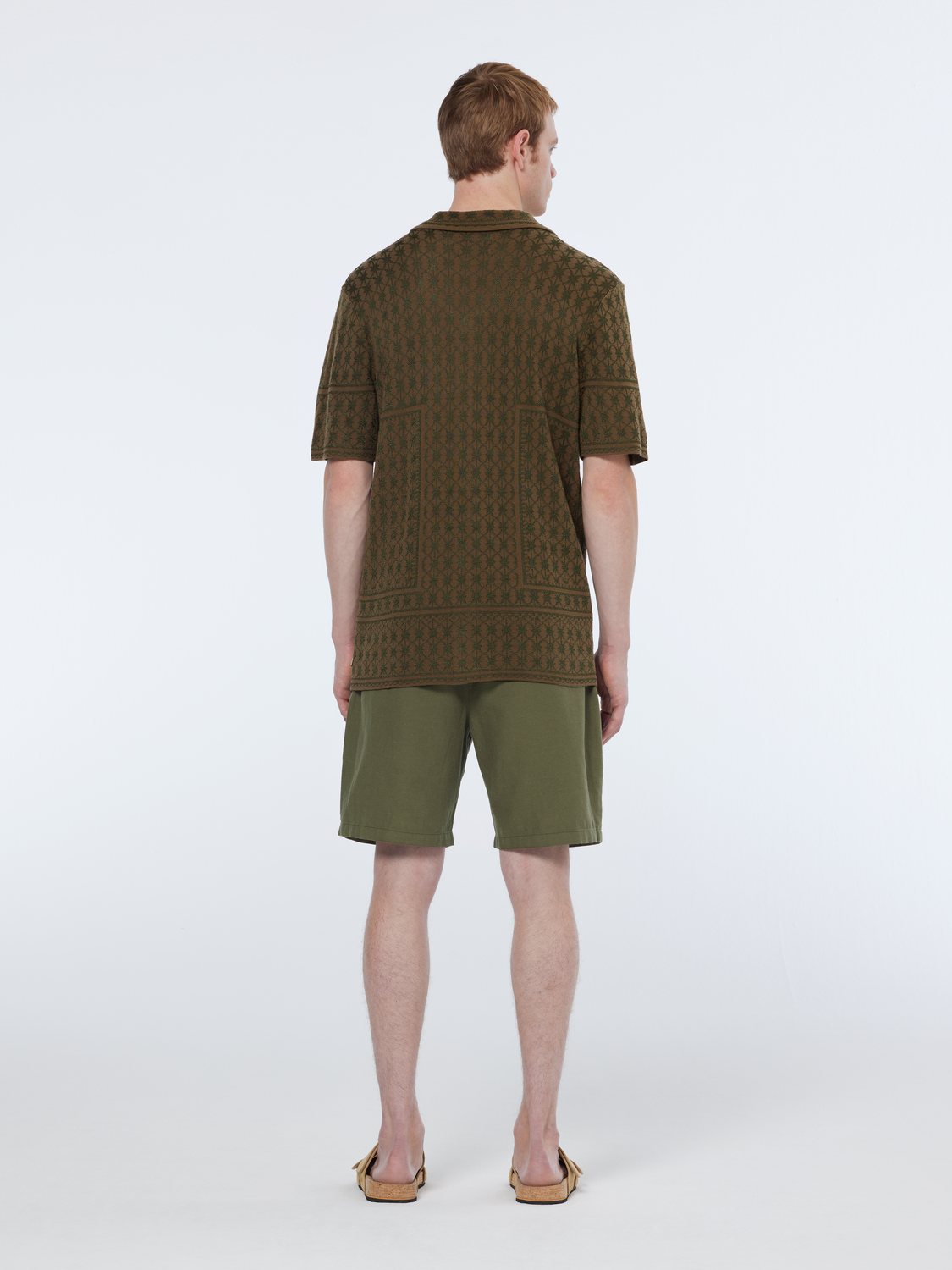 Fave Cotton Linen Relaxed Fit Bermuda Short