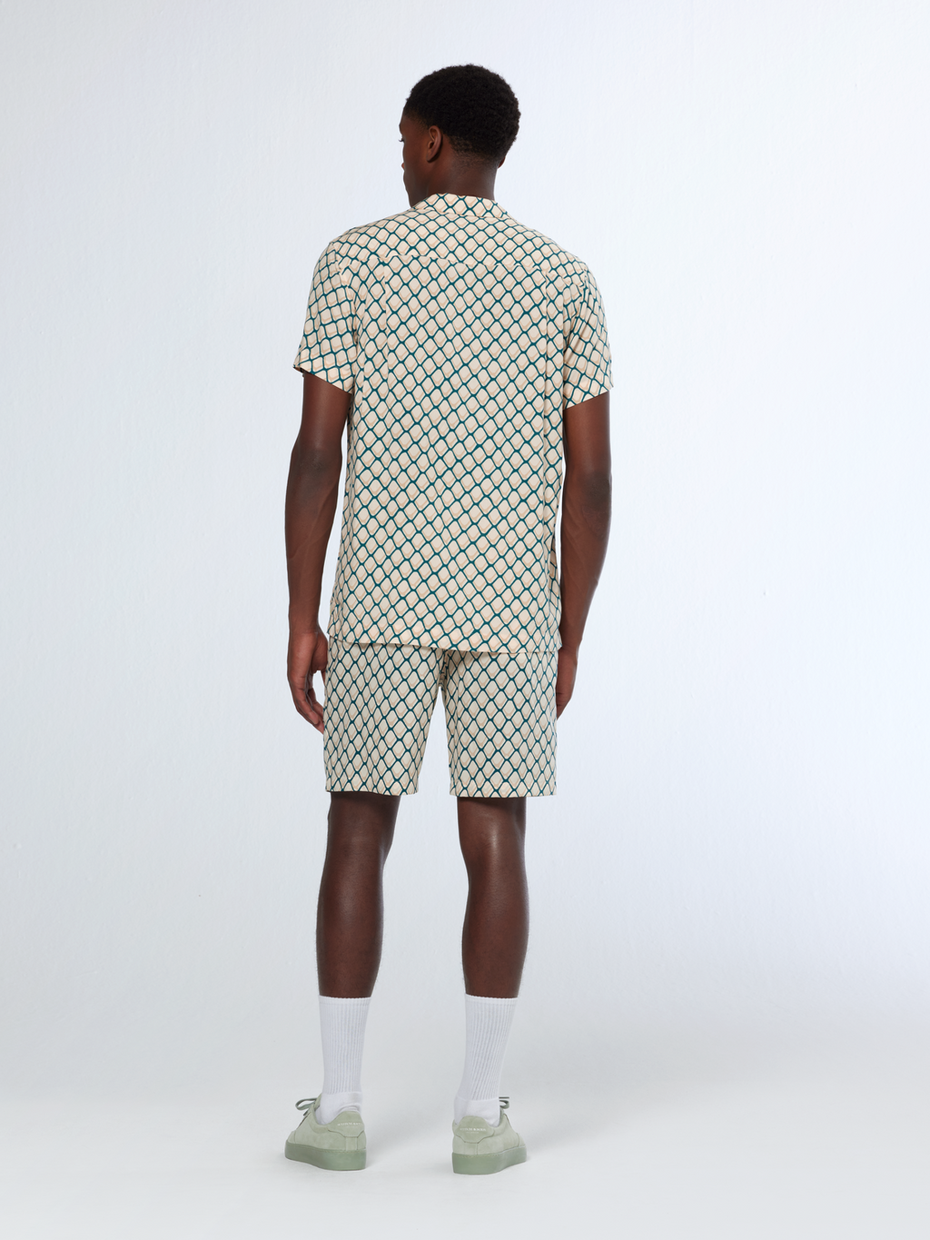 Fave Tennis Printed Relaxed Fit Bermuda Short