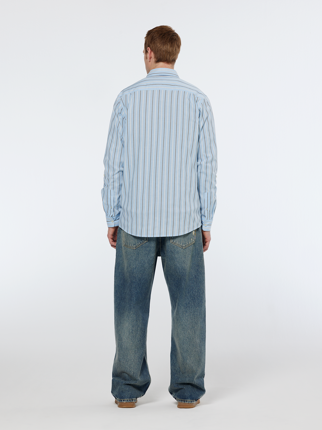 Regular Fit Dobby Stripe Shirt