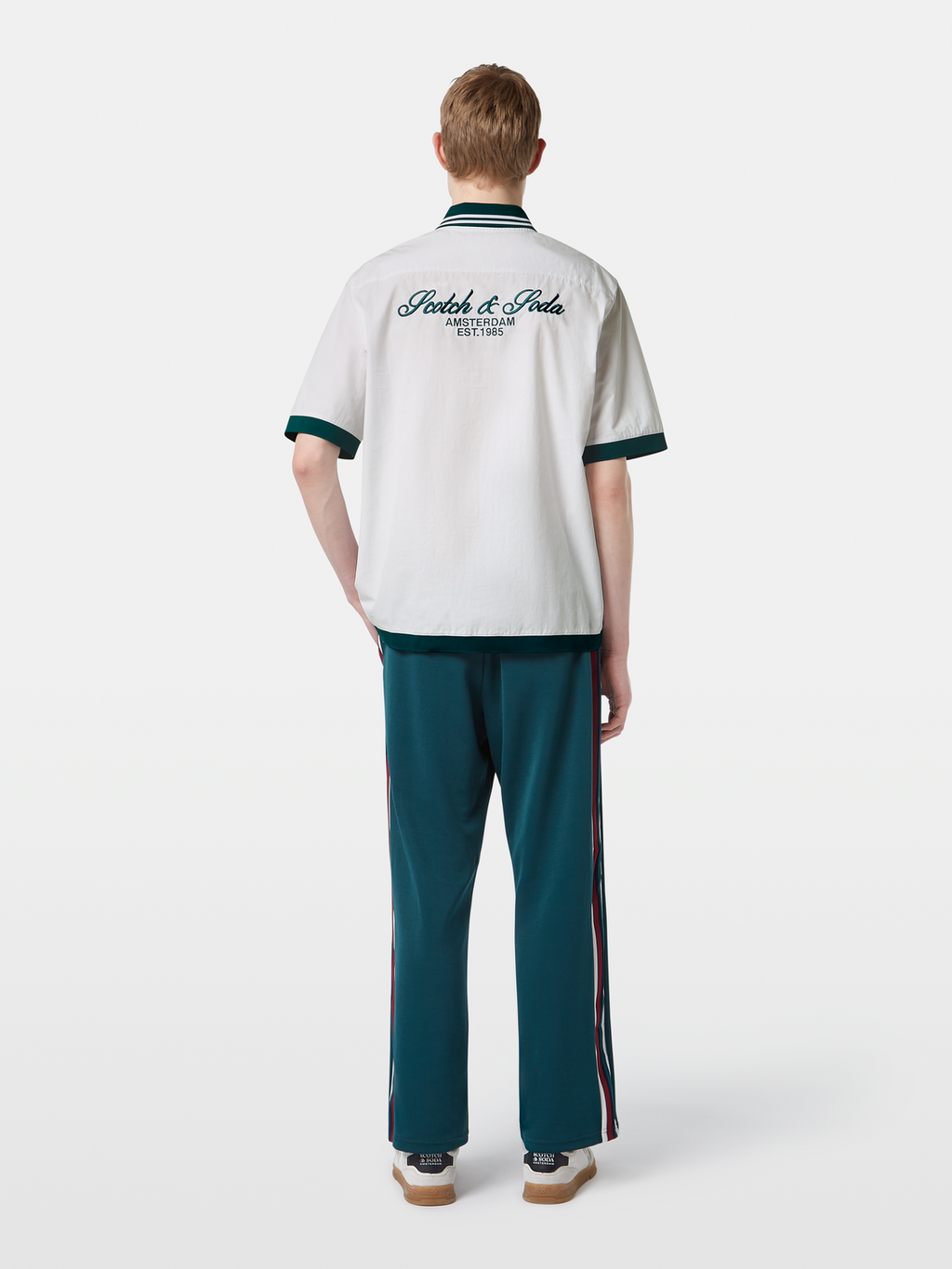 Relaxed Fit Poplin Contrast Polo