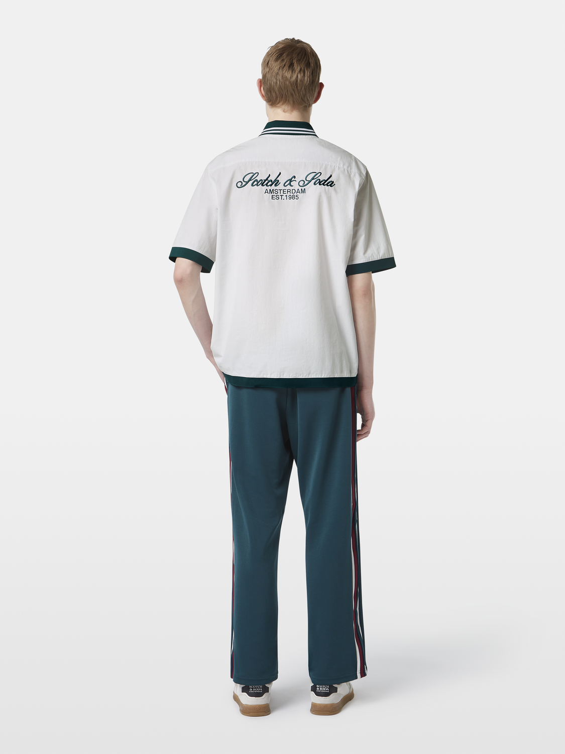 Relaxed Fit Poplin Contrast Polo
