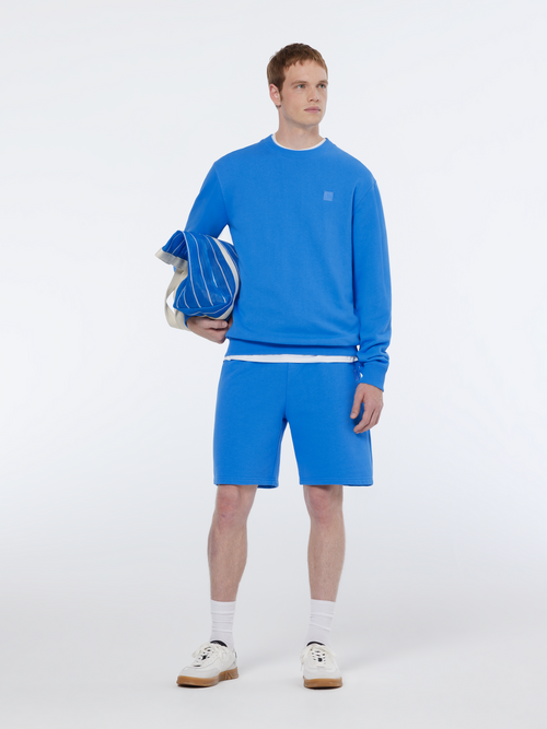 Sweat-shirt à col rond avec logo