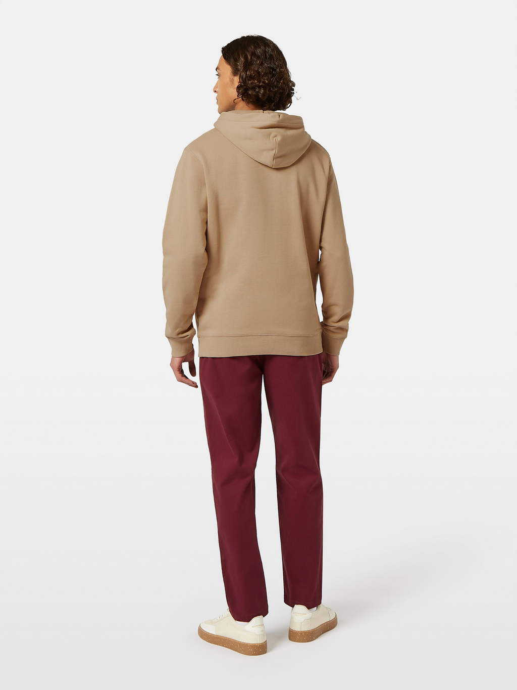 & Logo Badge Hoodie