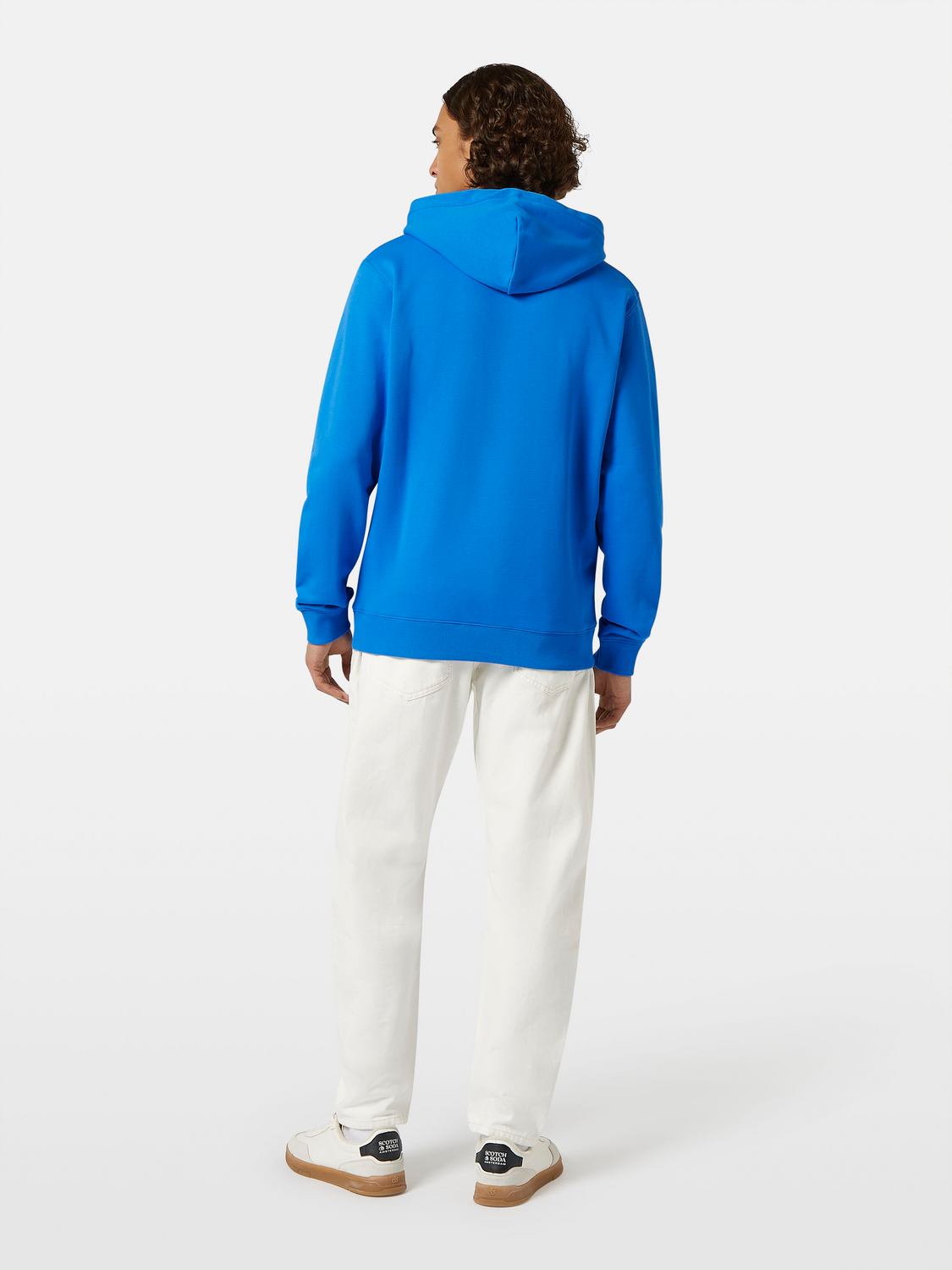 & Logo Badge Hoodie