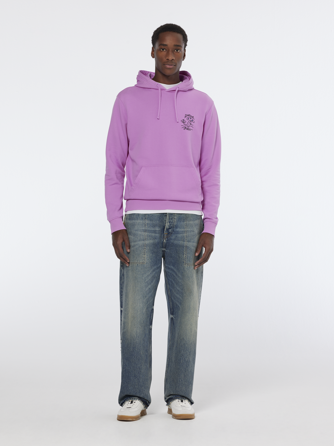 Mushroom Artwork Hoodie – Scotch & Soda