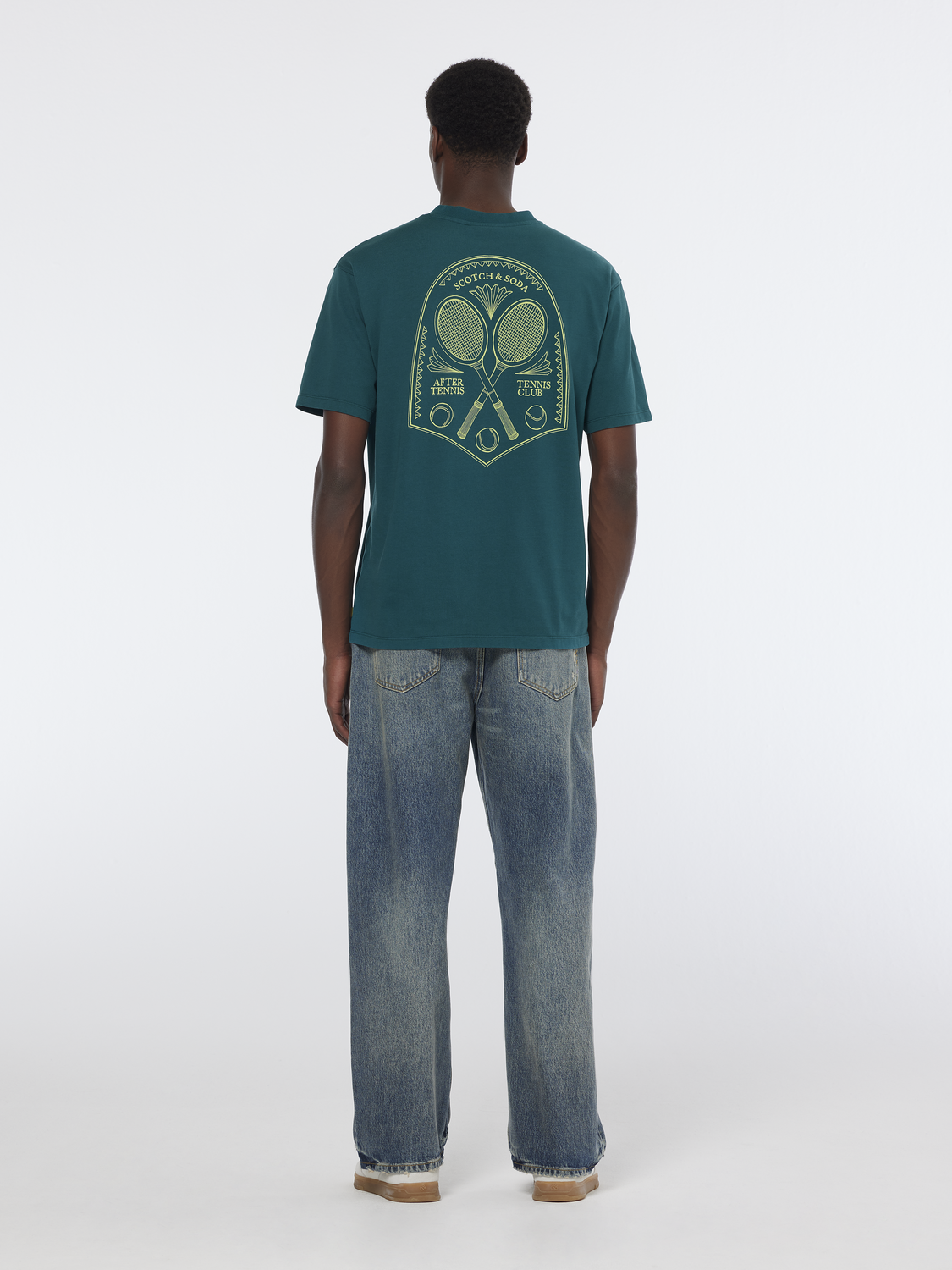 Tennis Club Artwork Relaxed Fit T-Shirt