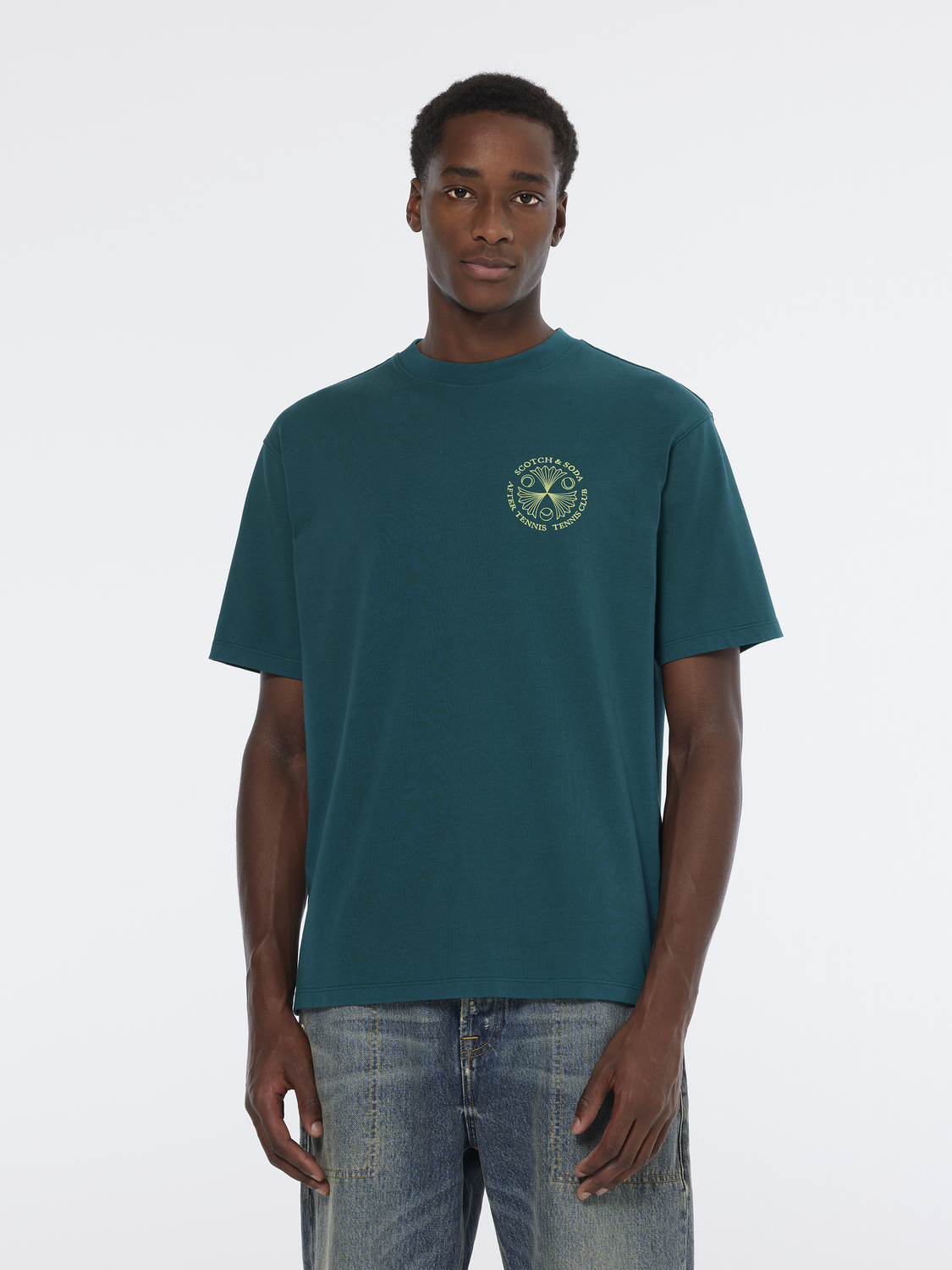 Tennis Club Artwork Relaxed Fit T-Shirt