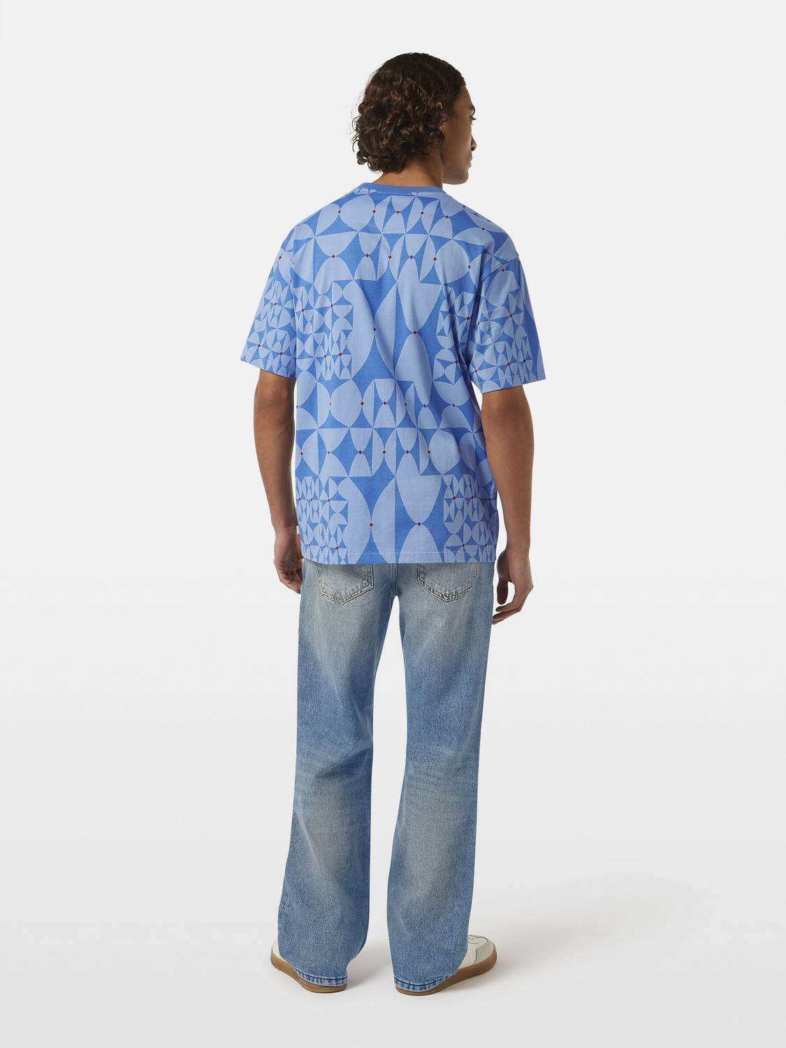 Diamond Print Relaxed Fit T-Shirt