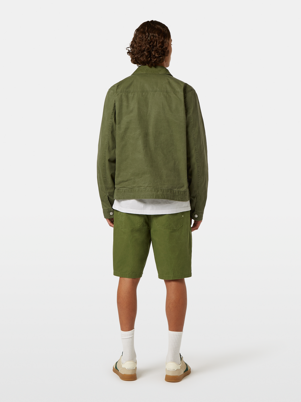 Pigment-Dyed Worker Jacket