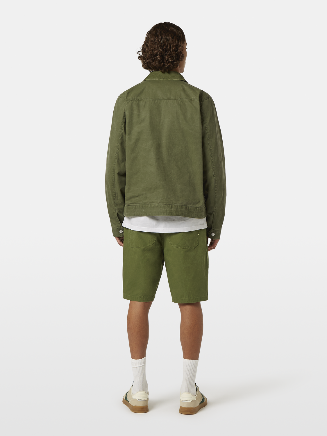 Pigment-Dyed Worker Jacket