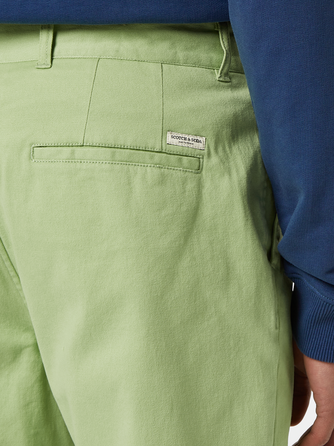Stuart Washed Cotton-Blend Twill Chino