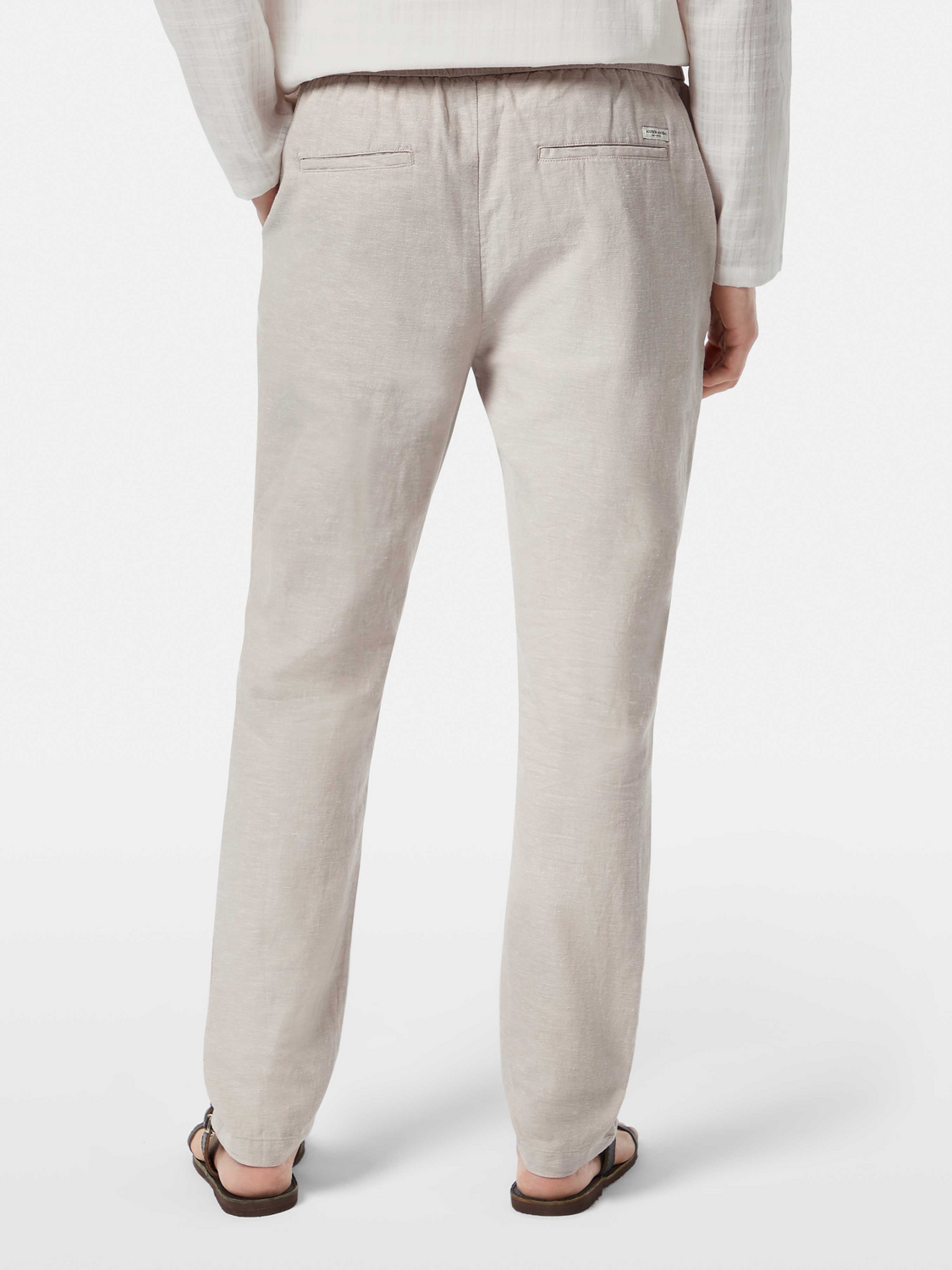Warren Cotton-Linen Twill Jogger