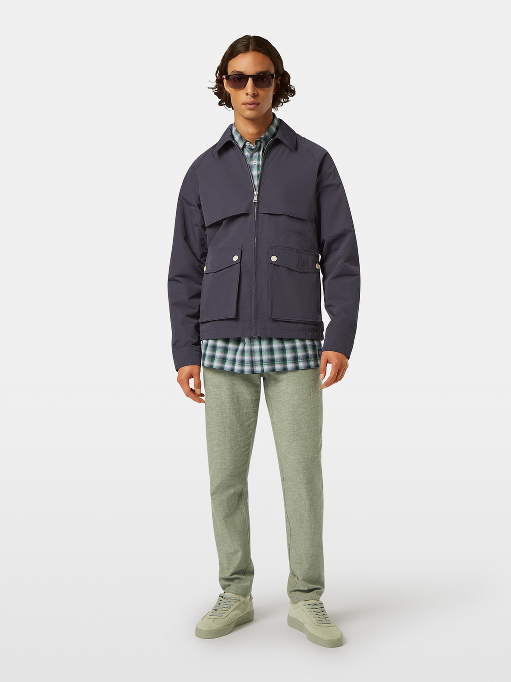 Warren Cotton-Linen Twill Jogger