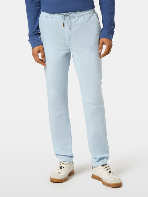 Warren Cotton-Linen Twill Jogger