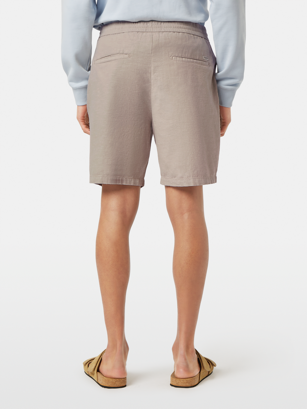 Fave Cotton-Linen Twill Bermuda