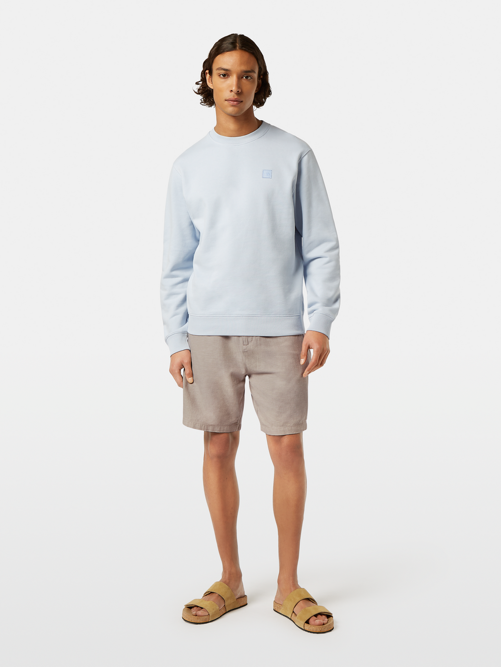 Fave Cotton-Linen Twill Bermuda