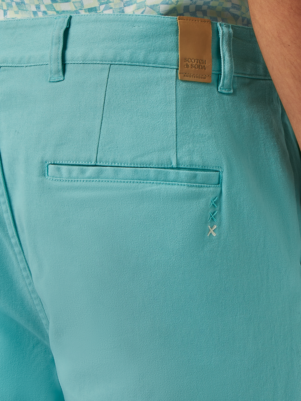 Stuart Washed Cotton-Blend Twill Chino Short