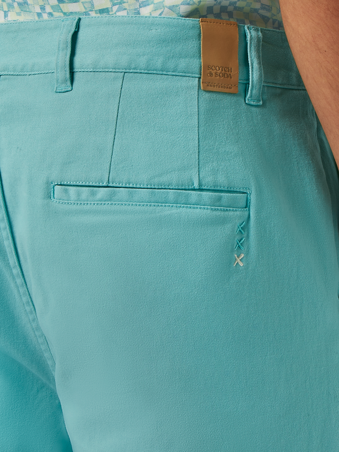 Stuart Washed Cotton-Blend Twill Chino Short