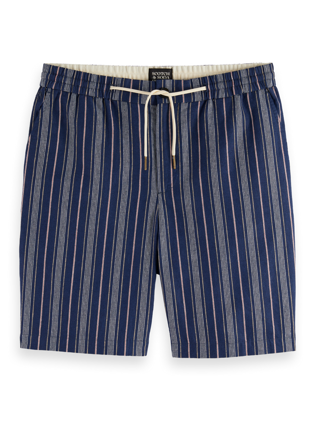 Fave Relaxed Fit Cotton-Linen Bermuda Short