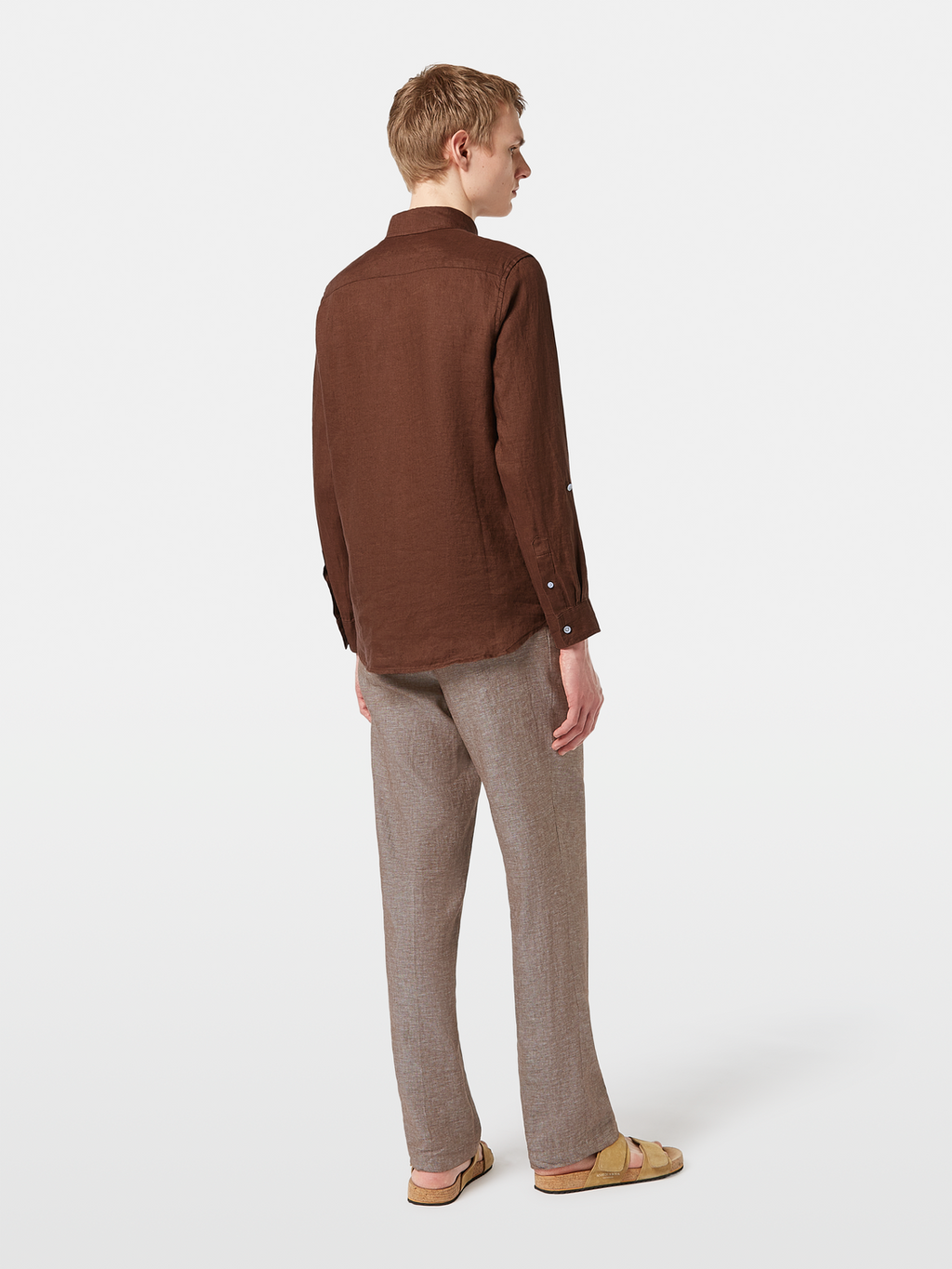 Regular-Fit Linen Shirt