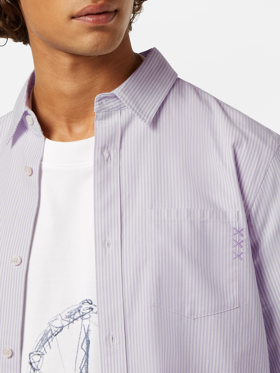 Regular Fit Striped Oxford Shirt