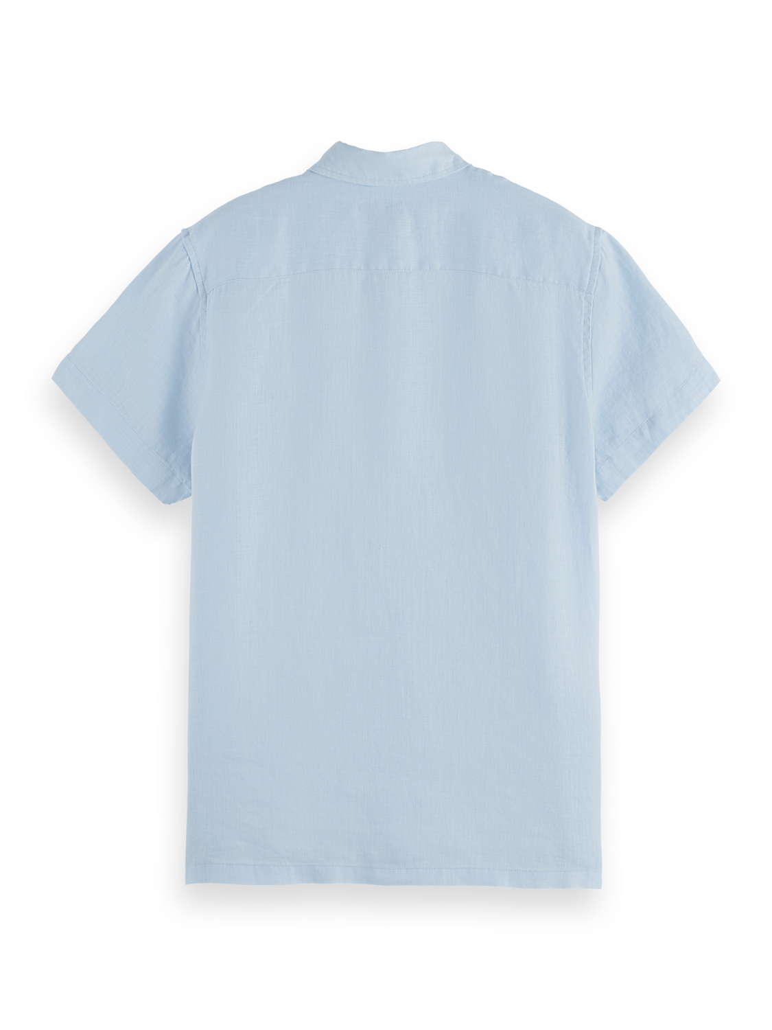 Regular-Fit Short-Sleeve Linen Shirt