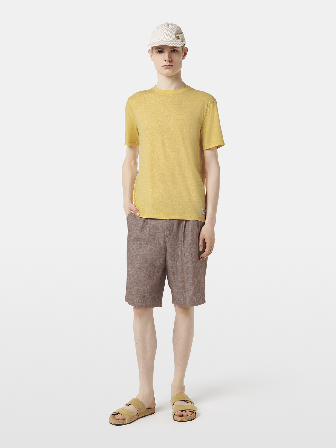 Regular-Fit Melange T-Shirt