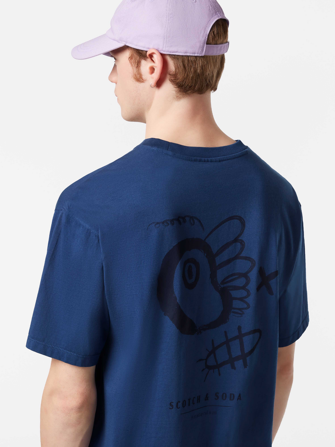 Regular-Fit Printed Artwork T-Shirt