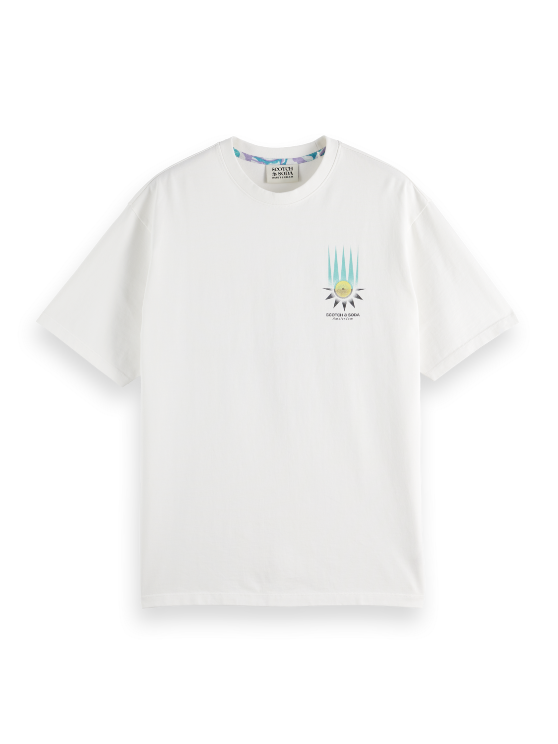Relaxed-Fit Printed Artwork T-Shirt