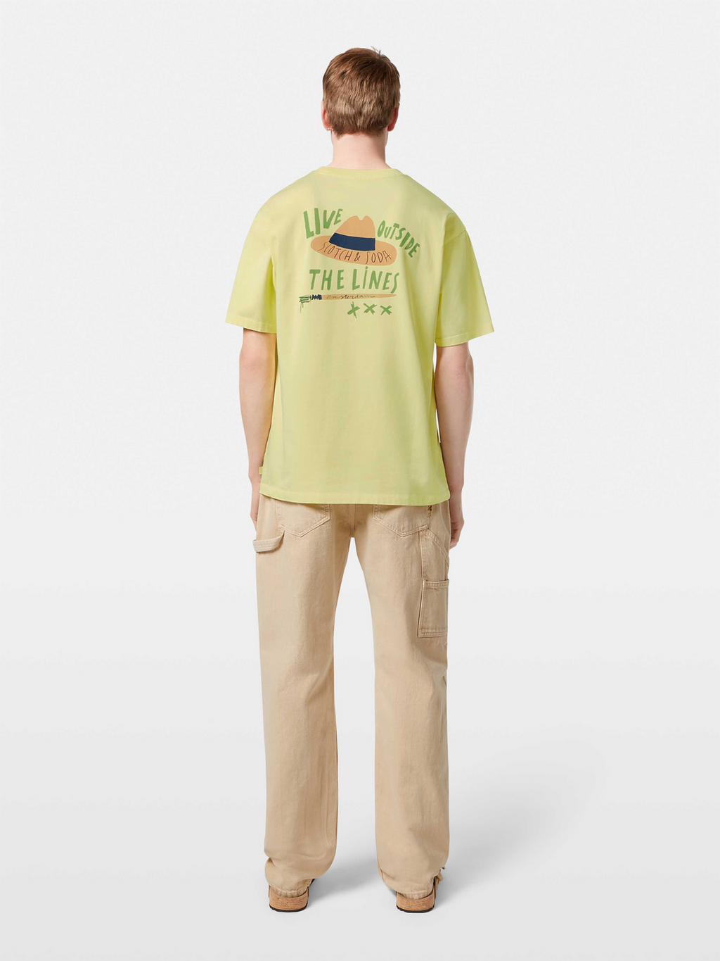 Relaxed-Fit Printed Artwork T-Shirt