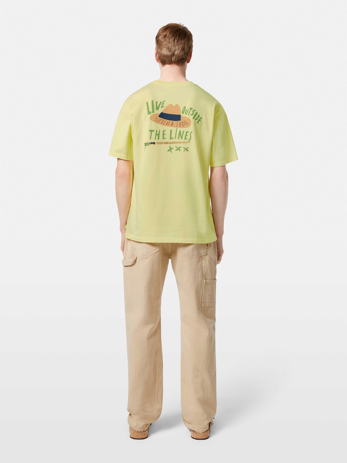 Relaxed-Fit Printed Artwork T-Shirt