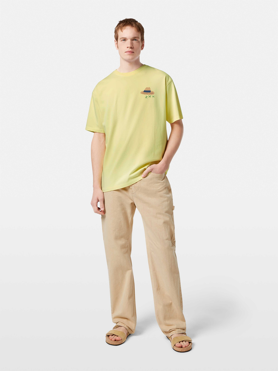 Relaxed-Fit Printed Artwork T-Shirt