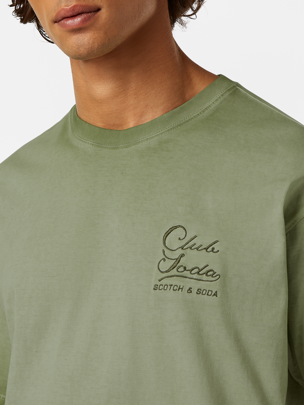 Relaxed-Fit Inside Out Cold Dye T-Shirt