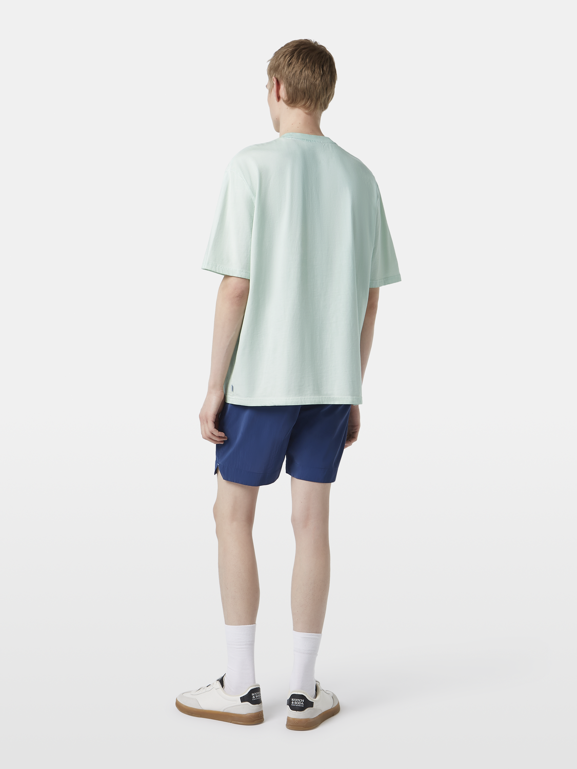 Loose-Fit Garment-Dyed Graphic T-Shirt