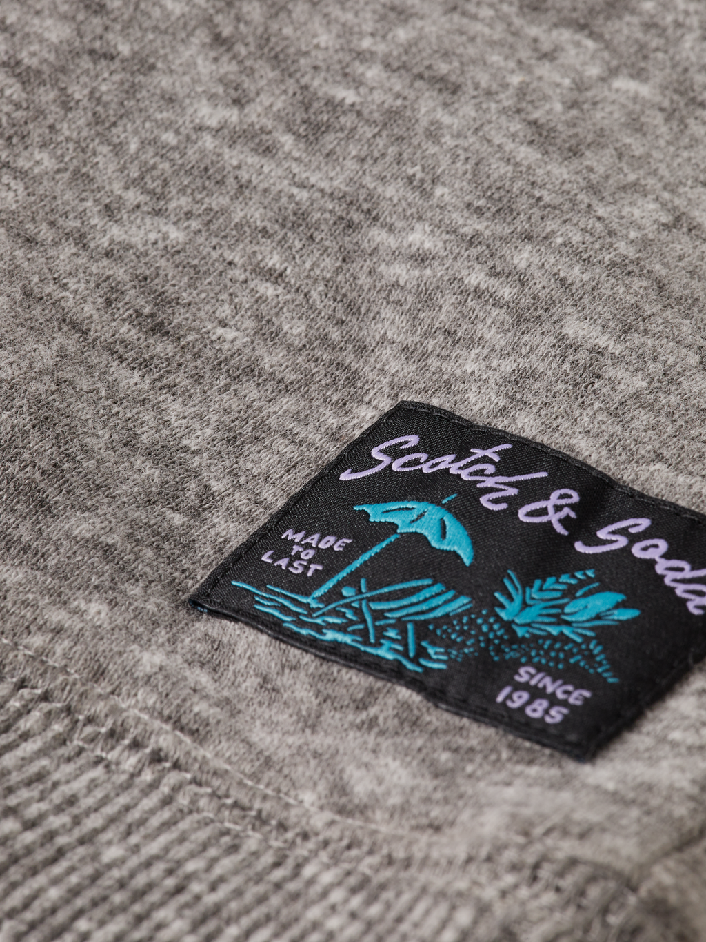 Regular-Fit Melange Sweatshirt