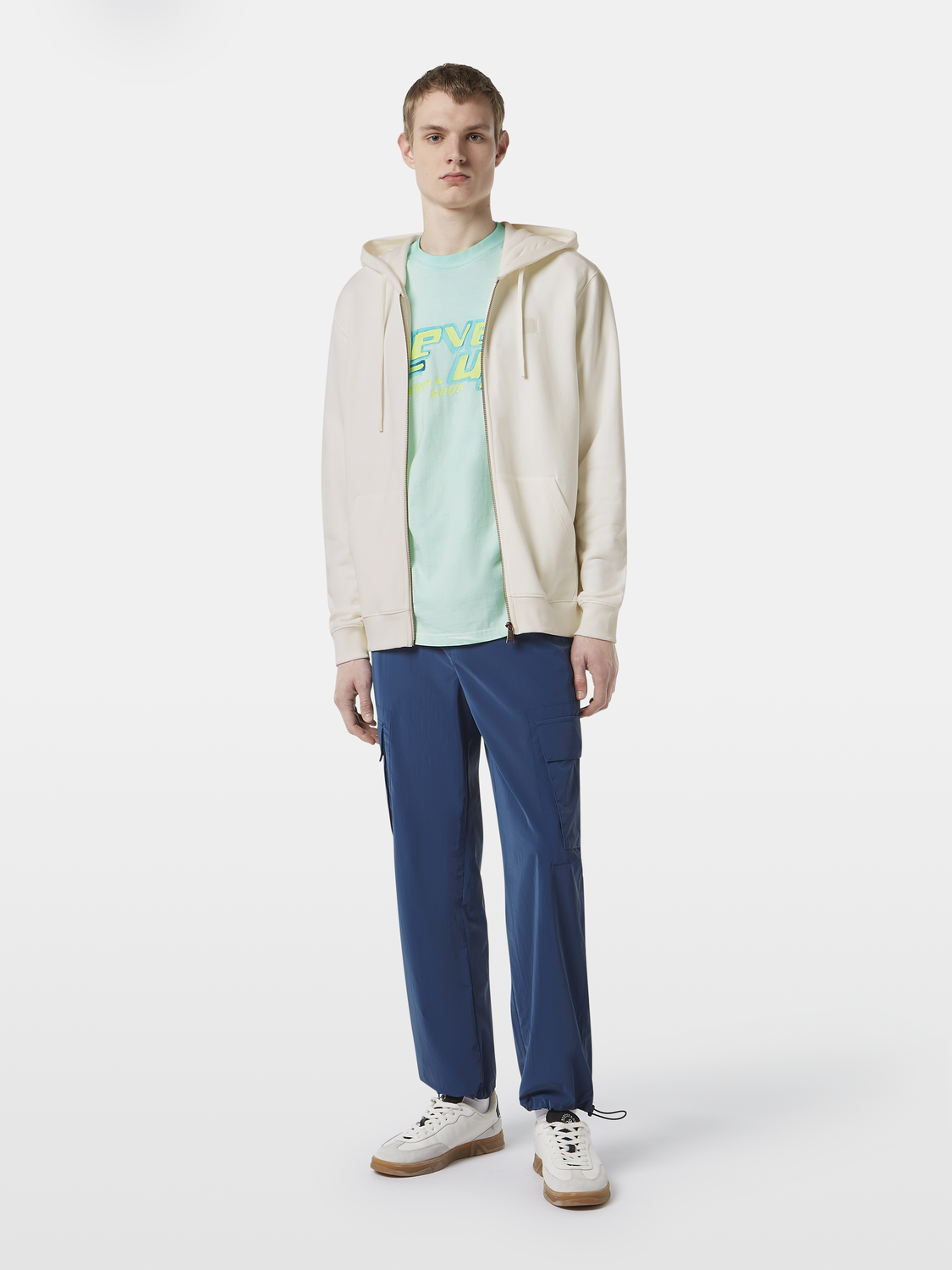 Regular-Fit Full Zip Logo Hoodie