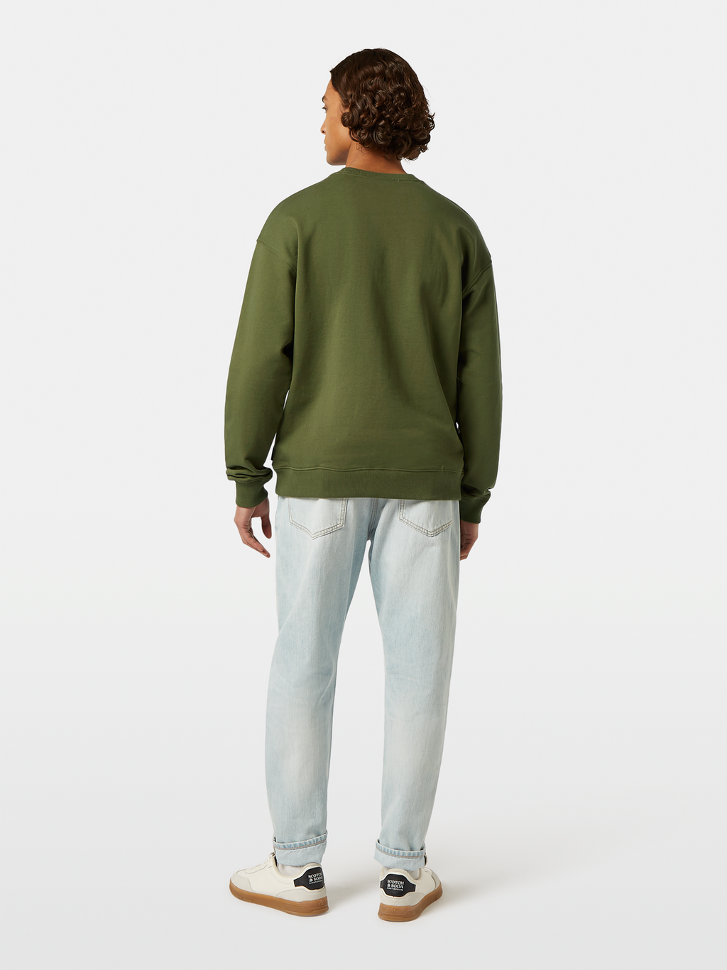 Relaxed-Fit Printed Artwork Sweatshirt
