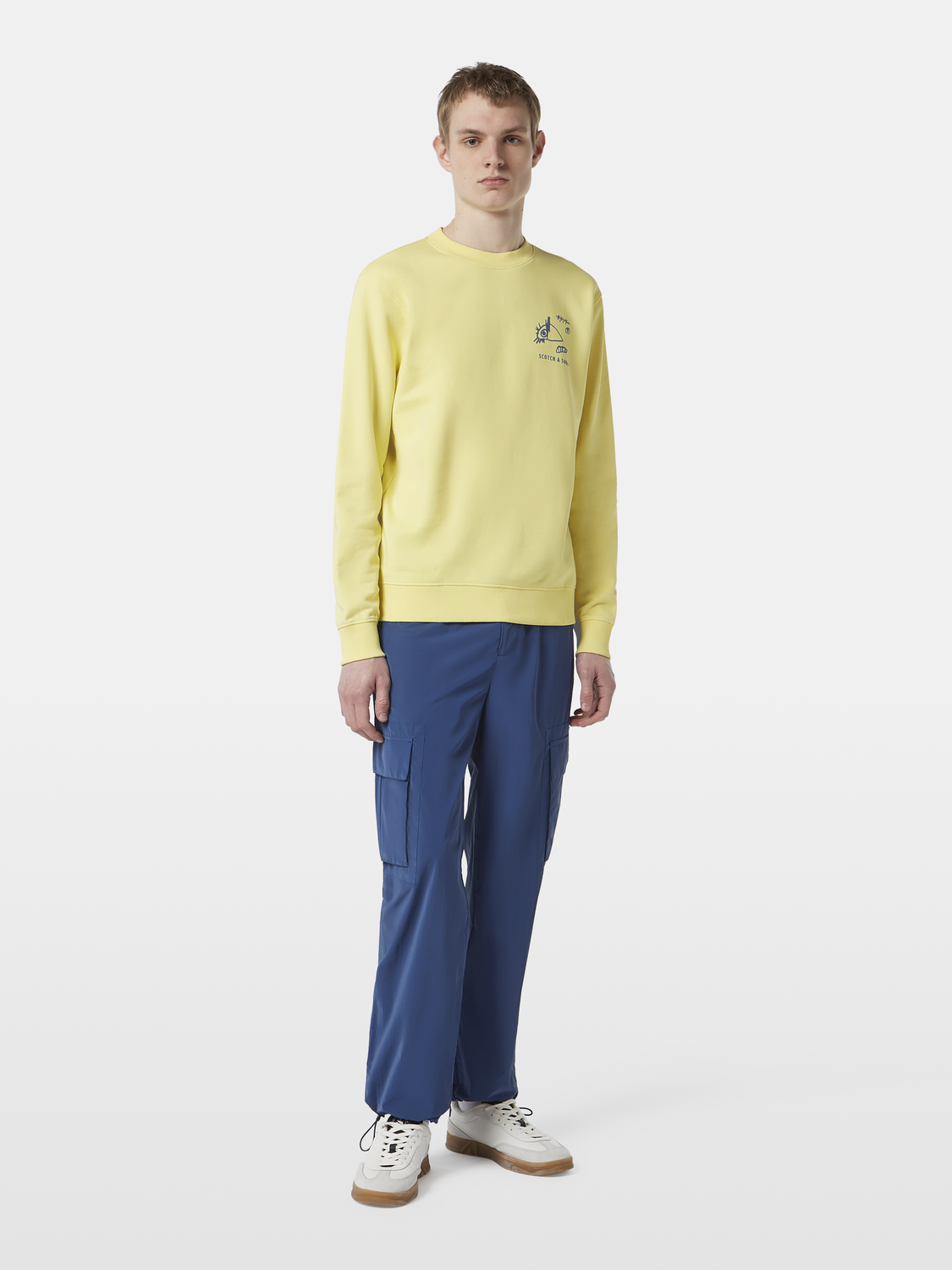 Regular Fit Printed Artwork Sweatshirt