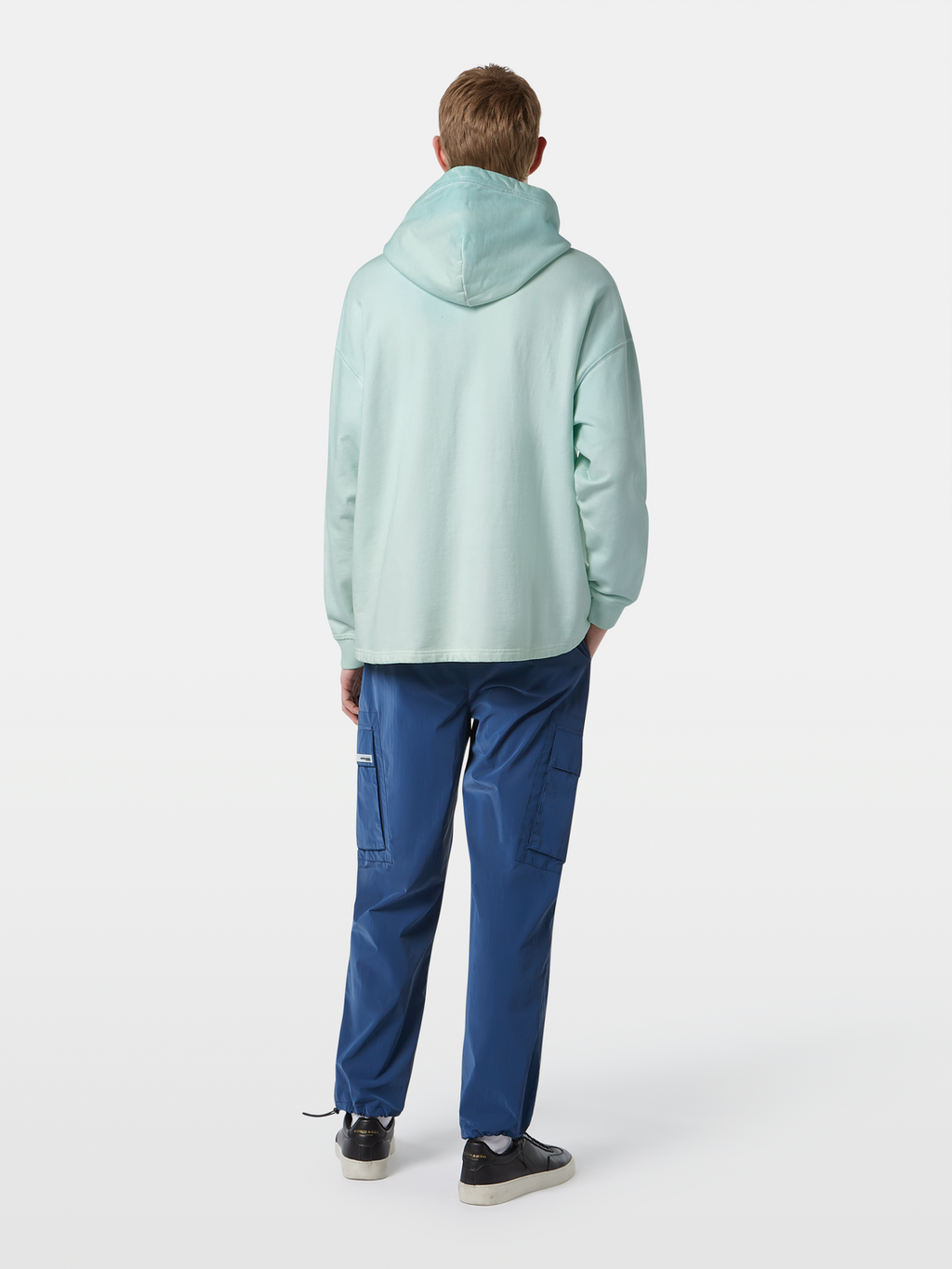 Loose Fit Garment-Dyed Hoodie
