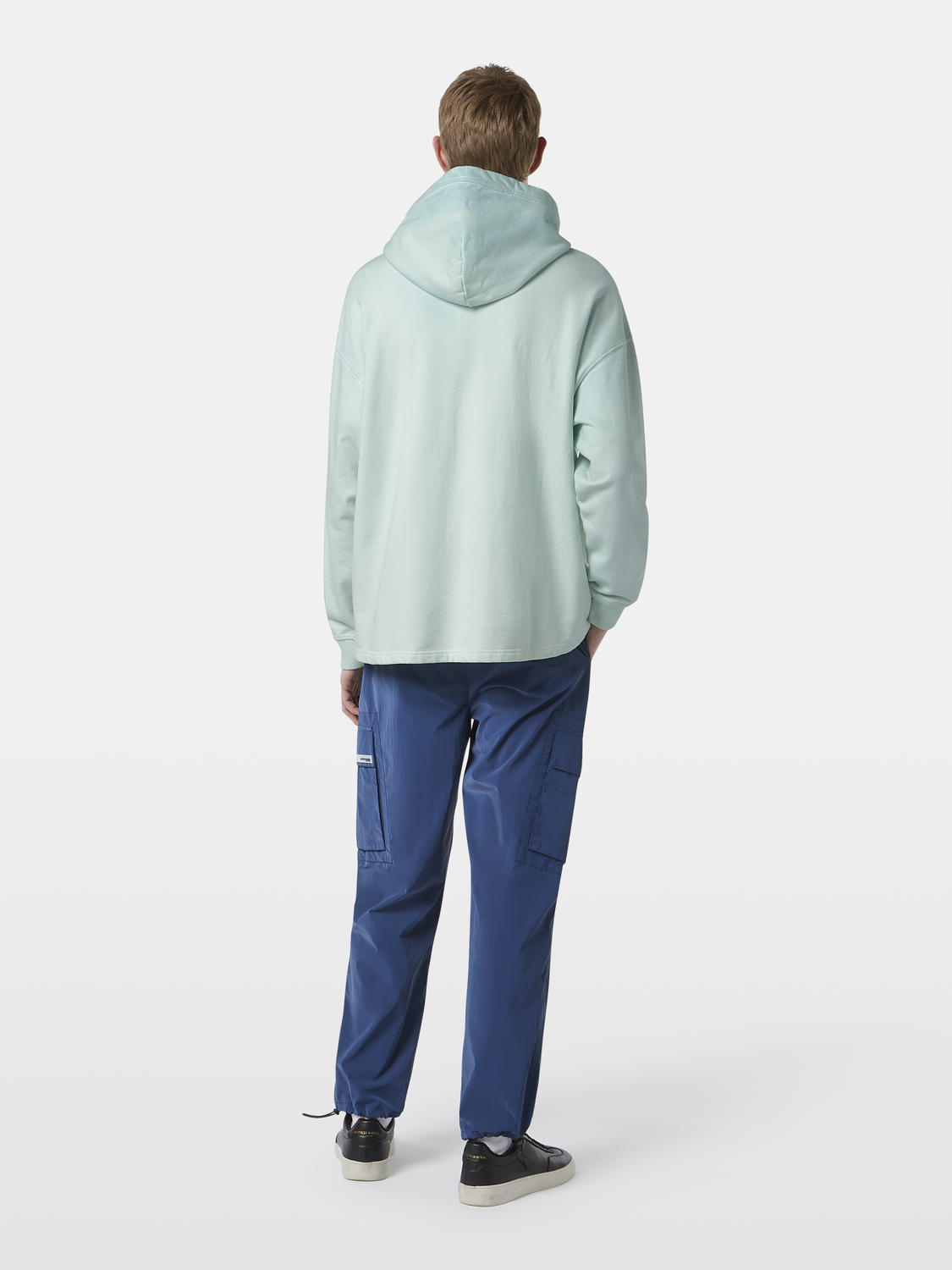 Loose Fit Garment-Dyed Hoodie