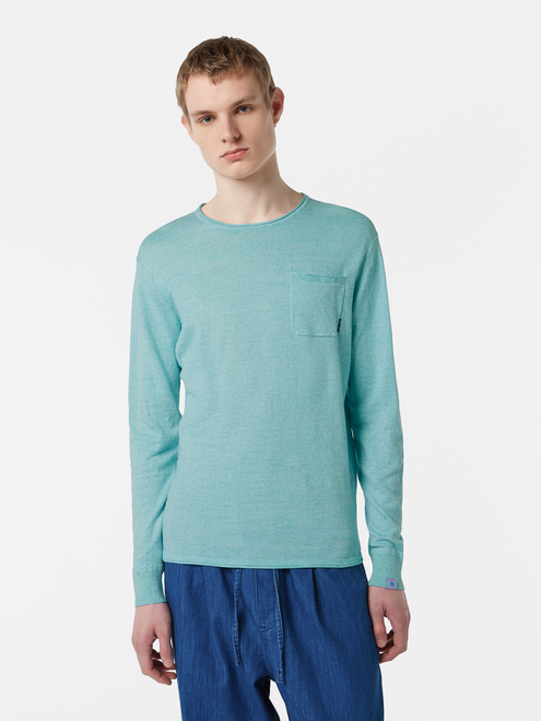 Linen-Blend Jumper