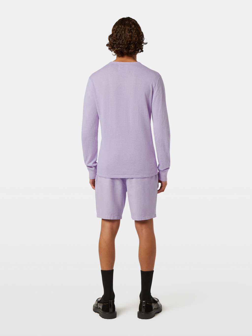 Linen-Blend Jumper