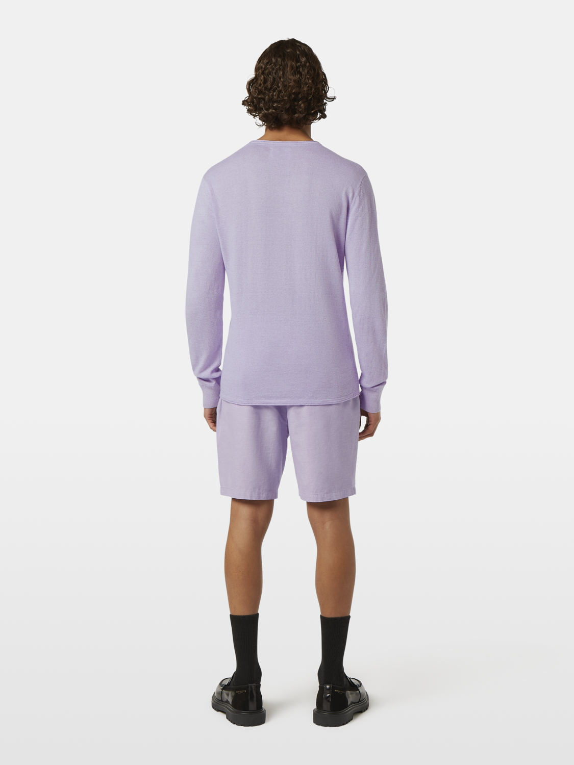 Linen-Blend Jumper