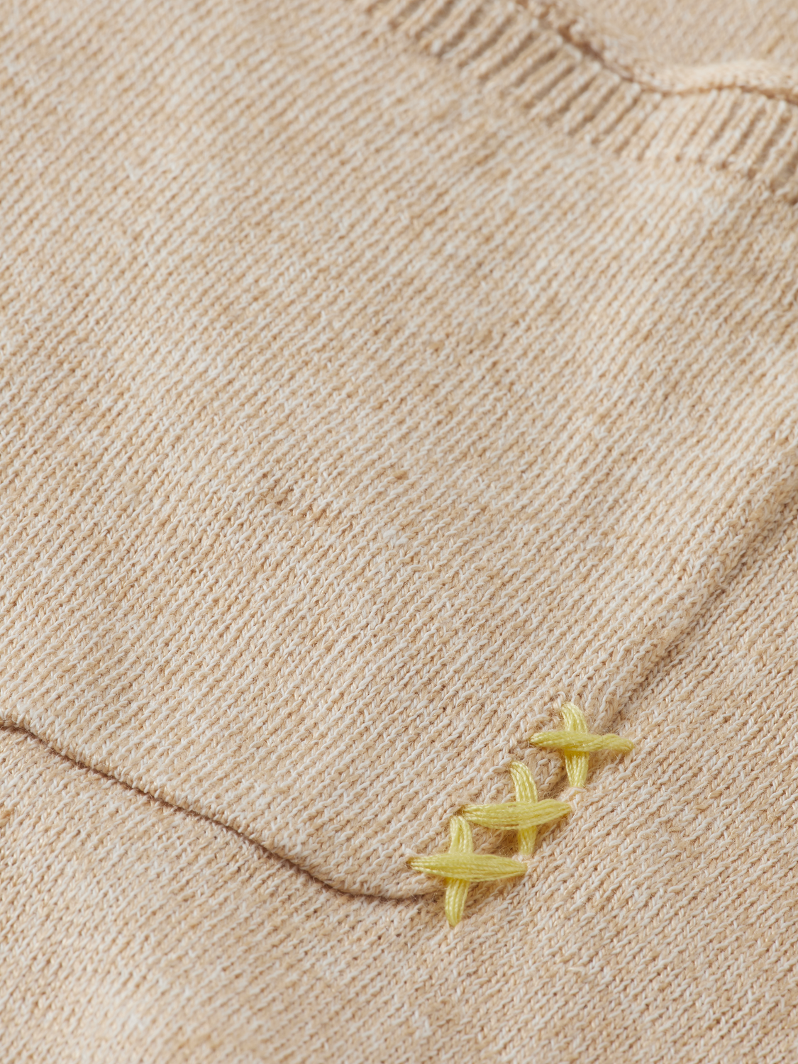 Linen-Blend Jumper