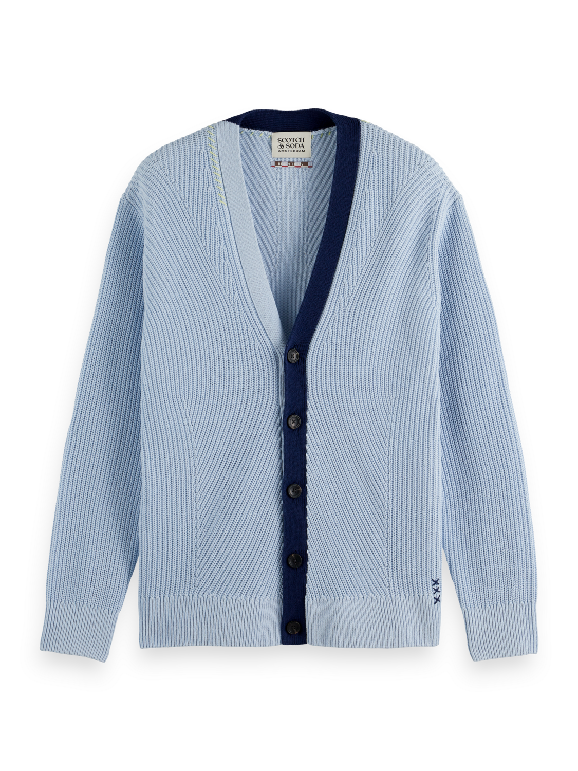 Structured Drop Shoulder Cardigan