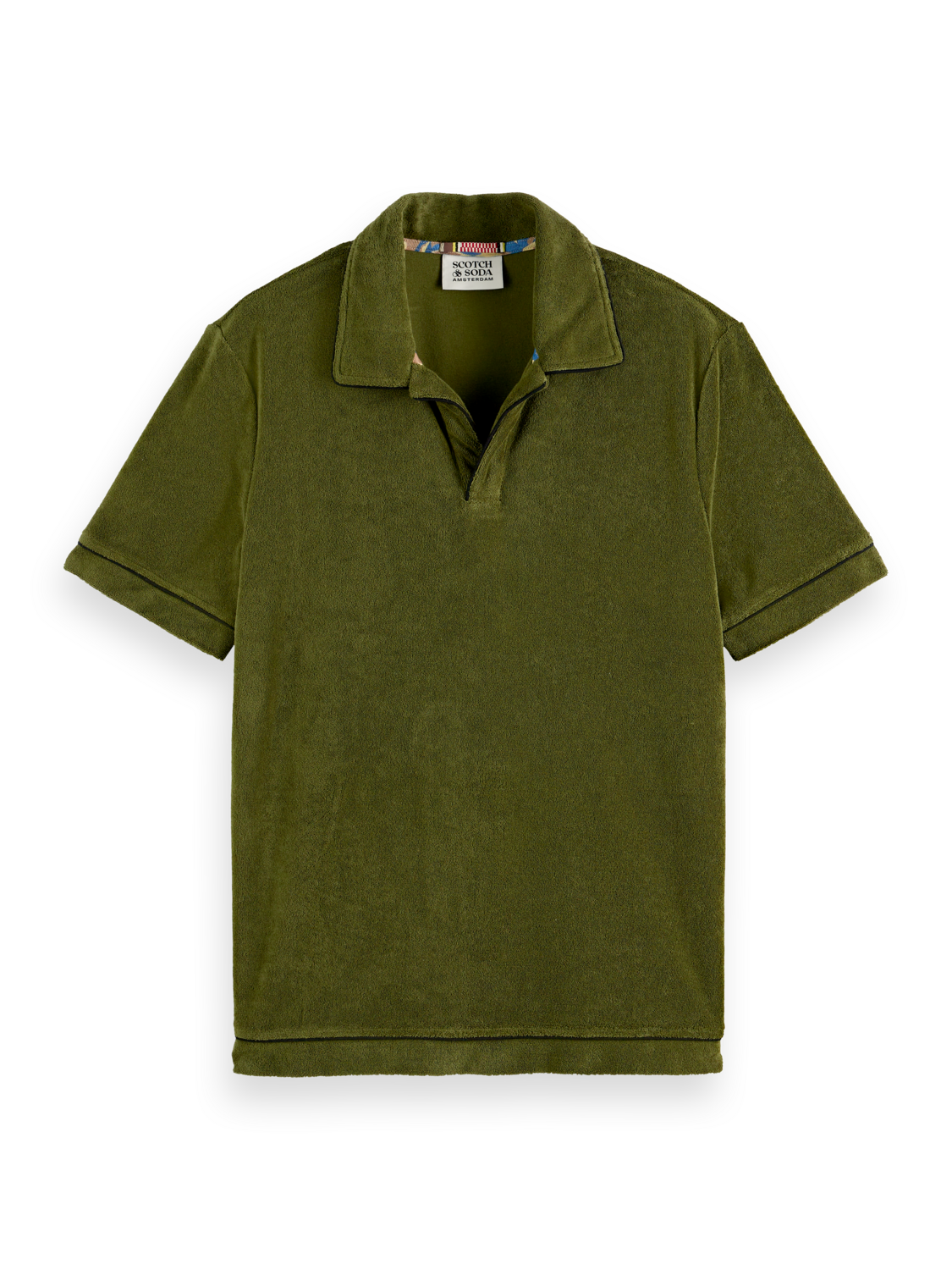 Terrycloth Relaxed-Fit Polo