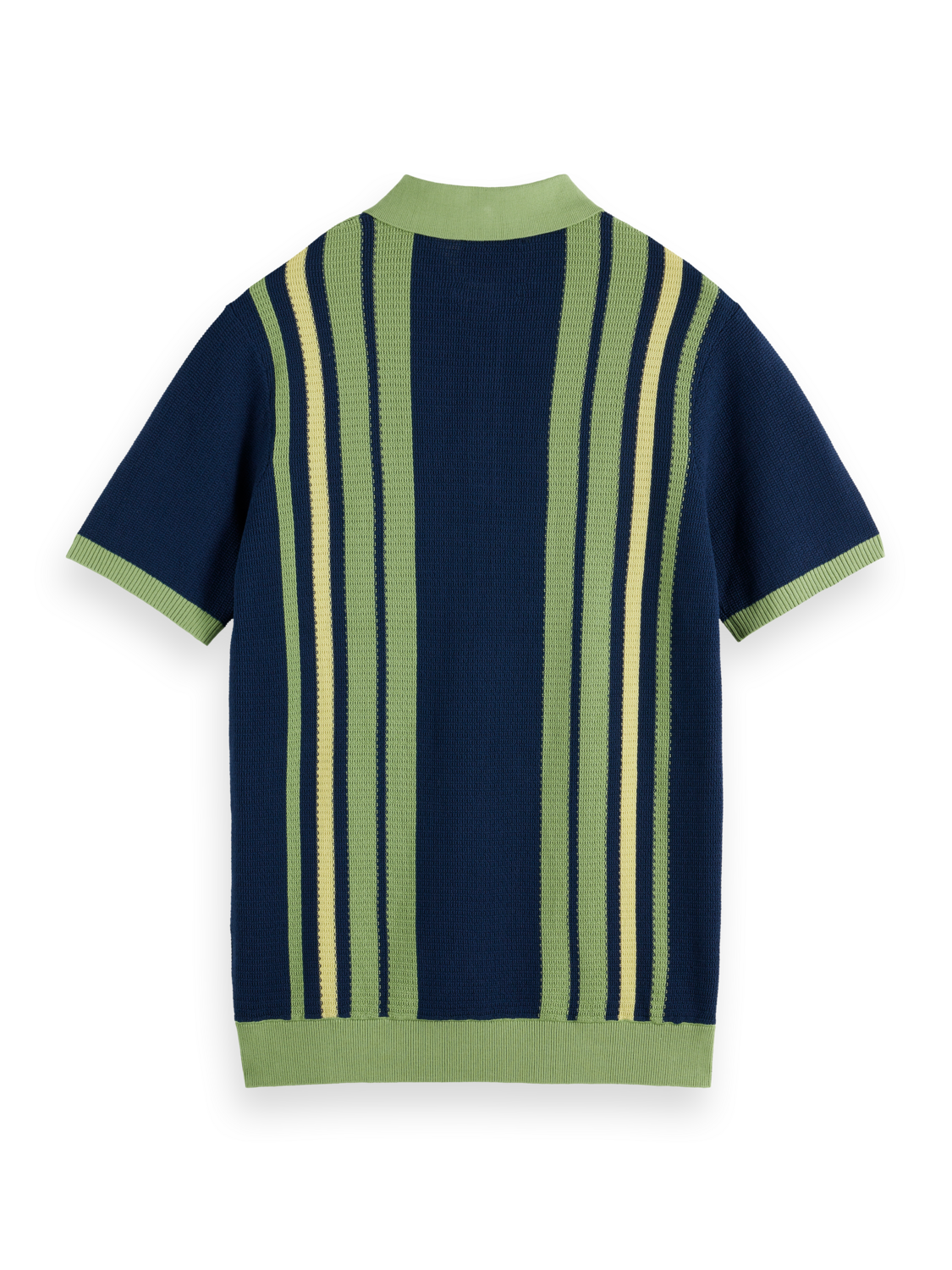 Regular-Fit Structured Knit Polo
