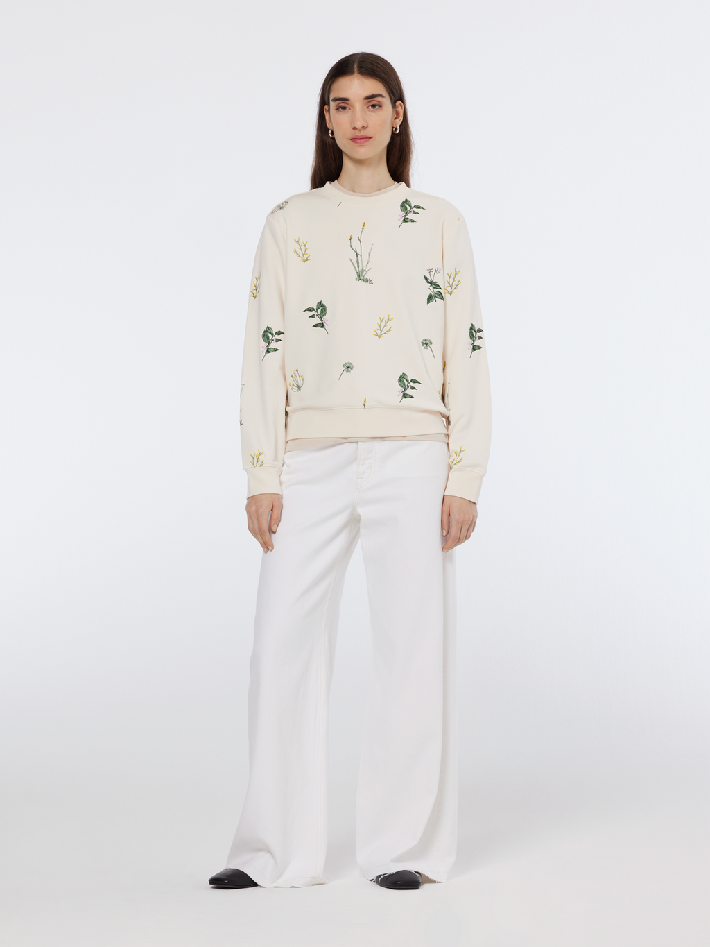 Embroidered Regular Fit Sweatshirt