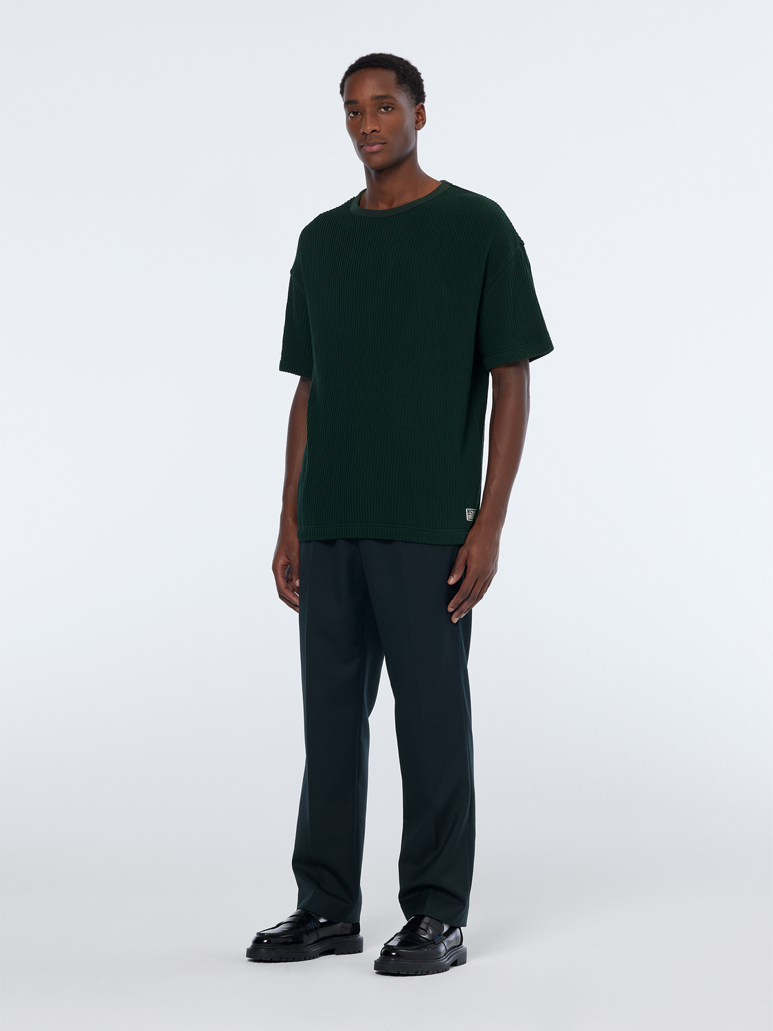 Structured Loose Fit T-Shirt